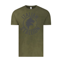 Vintage Olive Italian Stallion Vintage Tee - artisFamous