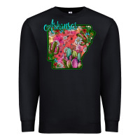 Black arkansas Premium Sweatshirt - SublimationCraftShop