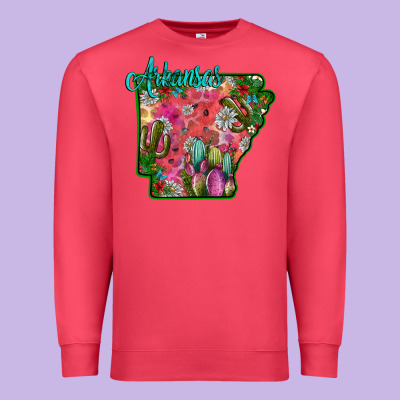 Arkansas Premium Sweatshirt Designed By Sublimationcraftshop