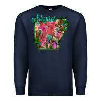 Navy arkansas Premium Sweatshirt - SublimationCraftShop
