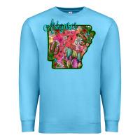 Ocean Blue arkansas Premium Sweatshirt - SublimationCraftShop