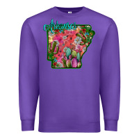 Purple arkansas Premium Sweatshirt - SublimationCraftShop