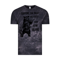 Cloud Black bear arms 2nd amendment funny hunting Vintage Tee - artisFamous