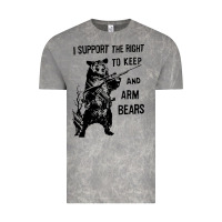 Cloud Rock bear arms 2nd amendment funny hunting Vintage Tee - artisFamous
