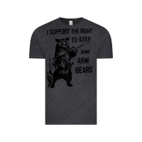 Vintage Black bear arms 2nd amendment funny hunting Vintage Tee - artisFamous
