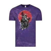 Cloud Purple Soul of Samurai Vintage Tee - artisFamous