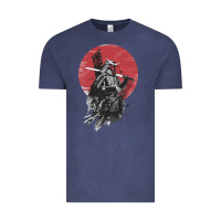 Vintage Denim Soul of Samurai Vintage Tee - artisFamous