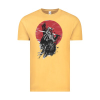Vintage Mustard Soul of Samurai Vintage Tee - artisFamous
