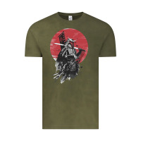 Vintage Olive Soul of Samurai Vintage Tee - artisFamous
