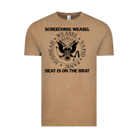Vintage Coffee Screeching Weasel Beat Is On The Brat Vintage Tee - artisFamous