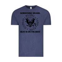 Vintage Denim Screeching Weasel Beat Is On The Brat Vintage Tee - artisFamous