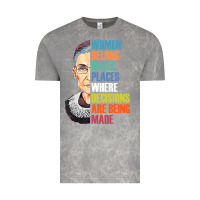 Cloud Rock women belong in all places r.u.th bader gins.burg r.b.g t shirt Vintage Tee - artisFamous