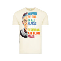 Vintage Arctic women belong in all places r.u.th bader gins.burg r.b.g t shirt Vintage Tee - artisFamous