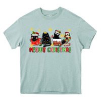 Arona meowy christmas cats Heavy Core Tee - MaliasSmallBusiness