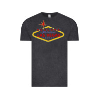 Vintage Black Welcome to Fabulous Las Vegas Nevada Vintage Tee - artisFamous