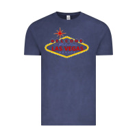 Vintage Denim Welcome to Fabulous Las Vegas Nevada Vintage Tee - artisFamous