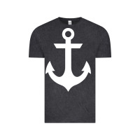 Vintage Black preppy nautical anchor Vintage Tee - artisFamous