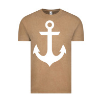 Vintage Coffee preppy nautical anchor Vintage Tee - artisFamous