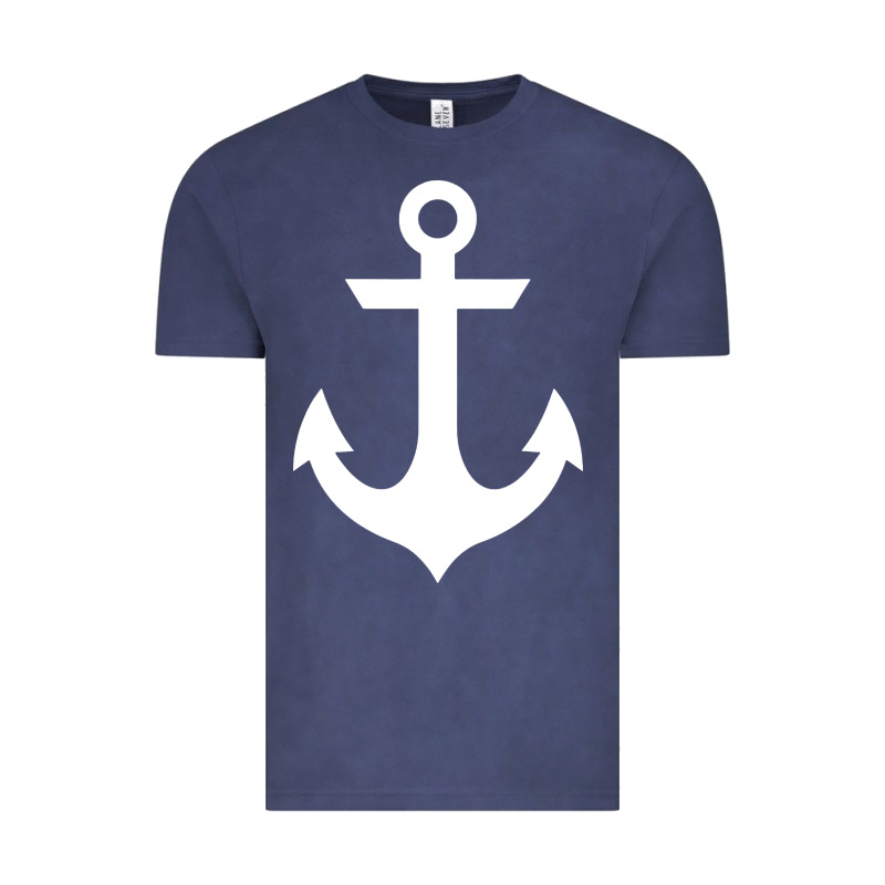 Preppy Nautical Anchor Vintage Tee by artisFamous | Teevron