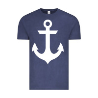 Vintage Denim preppy nautical anchor Vintage Tee - artisFamous