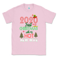 Bubblegum Pink 2020 First Christmas With My Hot New Wife Classic Tee - Bettercallsaul