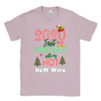 Lilac 2020 First Christmas With My Hot New Wife Classic Tee - Bettercallsaul