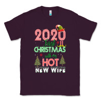 Plum 2020 First Christmas With My Hot New Wife Classic Tee - Bettercallsaul