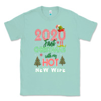 Seafoam 2020 First Christmas With My Hot New Wife Classic Tee - Bettercallsaul
