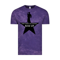 Cloud Purple here comes the general rise up Vintage Tee - artisFamous
