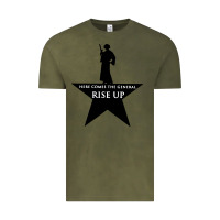 Vintage Olive here comes the general rise up Vintage Tee - artisFamous