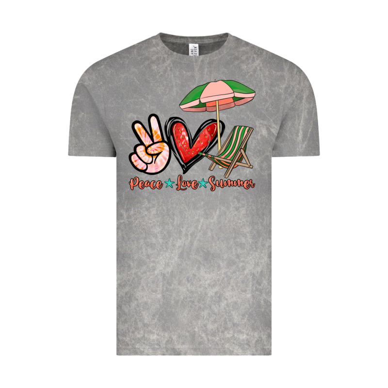 Peace Love Summer Vintage Tee by NancyCooperArtShop | Teevron