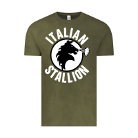 Vintage Olive italian stallion Vintage Tee - artisFamous