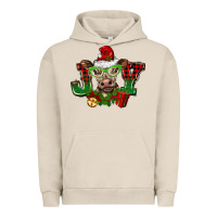 Pigment French Oak christmas joy cow Urban Hoodie - BarkalooDesign