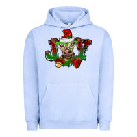 Pigment Grape Ice christmas joy cow Urban Hoodie - BarkalooDesign