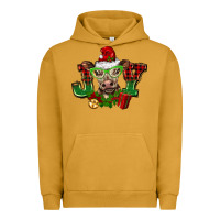 Pigment Peanut Butter christmas joy cow Urban Hoodie - BarkalooDesign