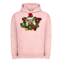 Pigment Salmon christmas joy cow Urban Hoodie - BarkalooDesign