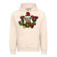Sandshell christmas joy cow Urban Hoodie - BarkalooDesign