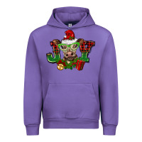 Tulip christmas joy cow Urban Hoodie - BarkalooDesign