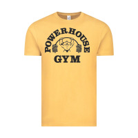 Vintage Mustard power hause gym Vintage Tee - artisFamous
