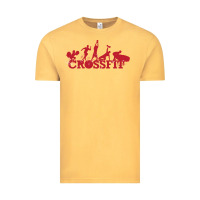Vintage Mustard crossfit gym Vintage Tee - artisFamous