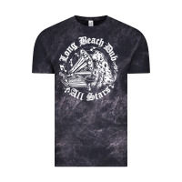 Cloud Black Long Beach Dub All STars Vintage Tee - artisFamous