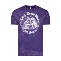 Cloud Purple Long Beach Dub All STars Vintage Tee - artisFamous