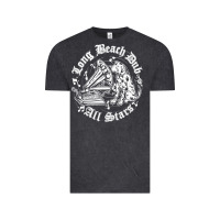 Vintage Black Long Beach Dub All STars Vintage Tee - artisFamous