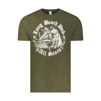 Vintage Olive Long Beach Dub All STars Vintage Tee - artisFamous