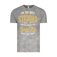 Cloud Rock I'm The Best Stepdad | Father's Day Vintage Tee - artisFamous