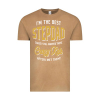 Vintage Camel I'm The Best Stepdad | Father's Day Vintage Tee - artisFamous