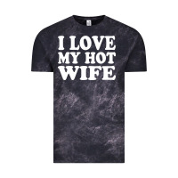 Cloud Black i love my hot wife Vintage Tee - artisFamous