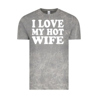 Cloud Rock i love my hot wife Vintage Tee - artisFamous