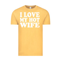 Vintage Mustard i love my hot wife Vintage Tee - artisFamous