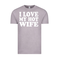 Vintage Zinc i love my hot wife Vintage Tee - artisFamous